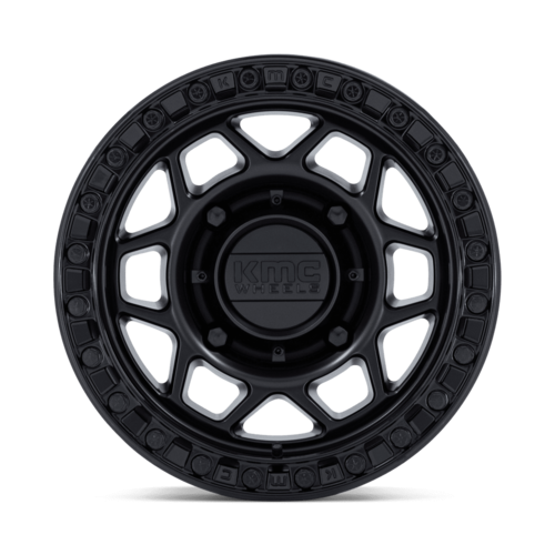 KMC Powersports KS241 TORX UTV Beadlock Wheel 15x8 - 4x137 Bolt Pattern, +0 Offset, Black