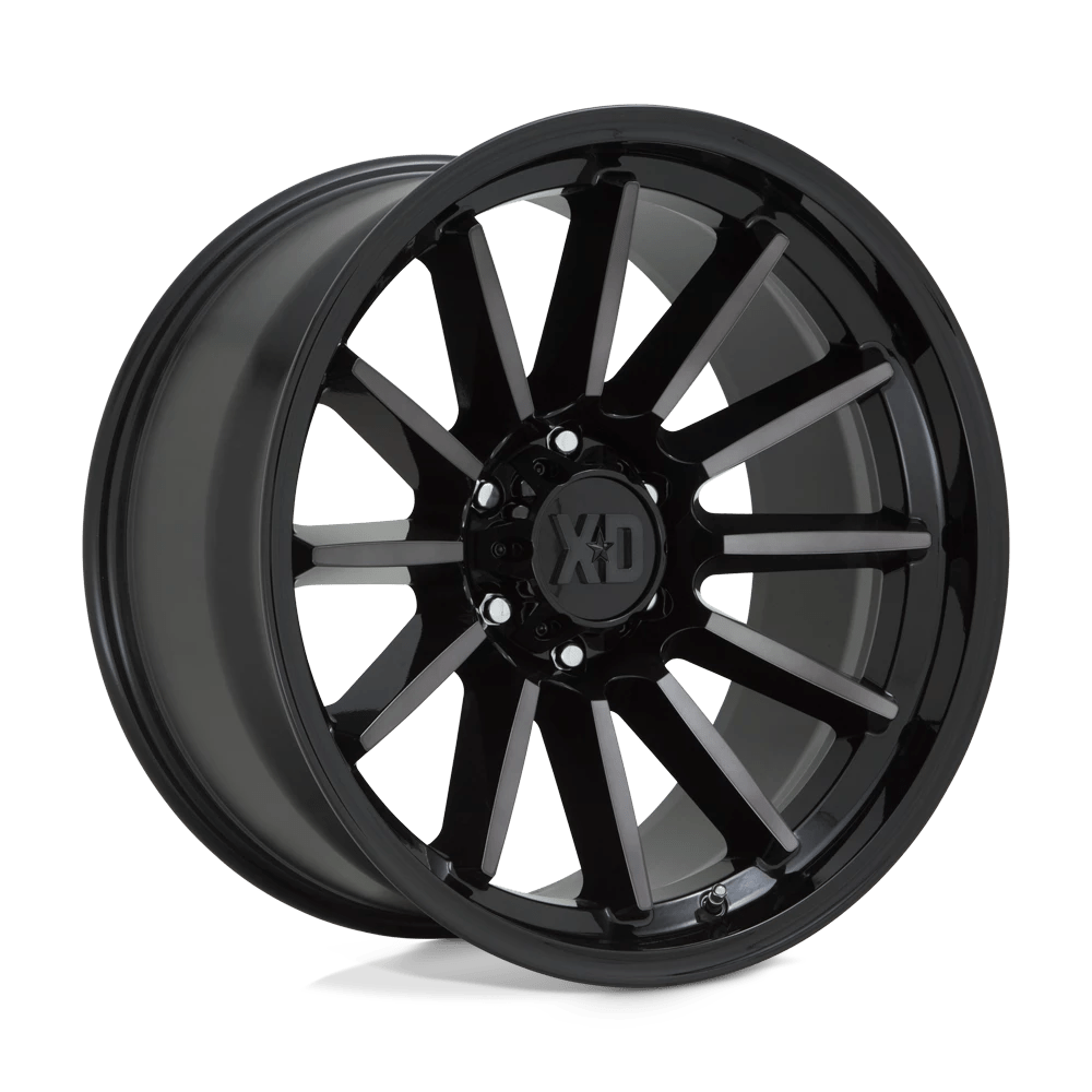 XD XD855 LUXE Wheel | Gloss Black Machined W/ Gray Tint
