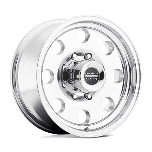 American Racing AR172 Baja 16x8 Polished Alloy Wheel -6mm Offset