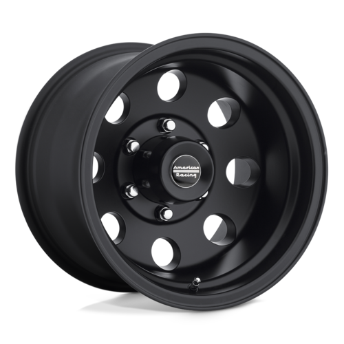 American Racing AR172 Baja 15x8 Satin Black Wheel with 5x114.3 Bolt Pattern