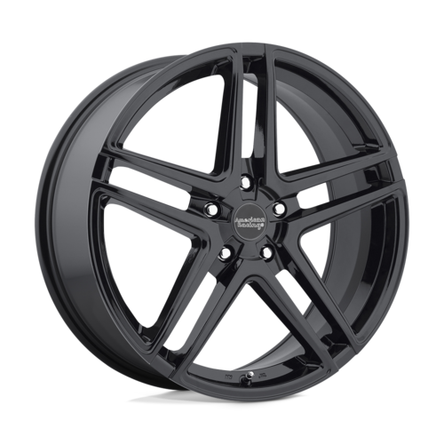 American Racing AR907 17x7.5 Inch Gloss Black Alloy Wheel with 5x114.3 Bolt Pattern and 42mm Offset