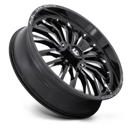 Fuel UTV ARC 24x7 Wheel with Gloss Black Milled Finish and 4x137 Bolt Pattern