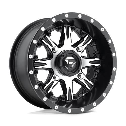 Fuel UTV D541 Nutz 14x7 Matte Black Machined Wheel with 4x156 Bolt Pattern and +13 Offset