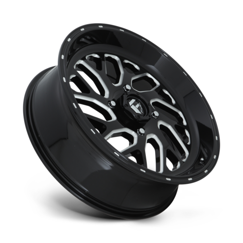 Fuel UTV Triton 20x7 4x156 Gloss Black Milled Wheel (Part D5812070A544)