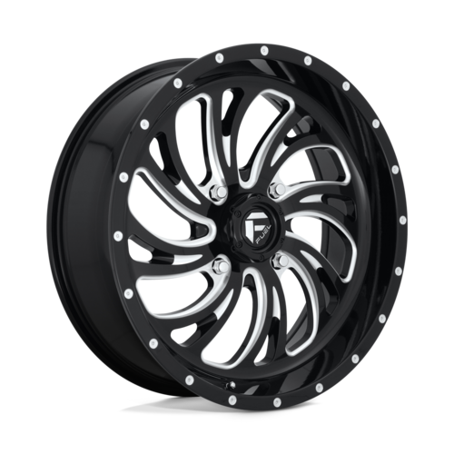 Fuel UTV KOMPRESSOR UTV 24x7 Off-Road Wheel with Gloss Black Milled Finish