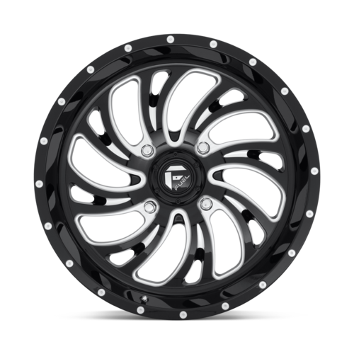 Fuel UTV KOMPRESSOR UTV 24x7 Off-Road Wheel with Gloss Black Milled Finish