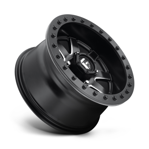 Fuel UTV D928 Maverick LT Beadlock Wheel - 15x8 Matte Black with 4x156 Bolt Pattern