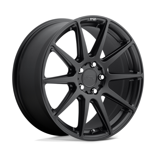 Niche 1PC M147 ESSEN 19x8.5 Matte Black Wheel with 5x114.3 Bolt Pattern and +35 Offset