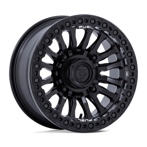 Fuel UTV FV125 RINCON Beadlock 15x7 Inch Wheels with 4x156 Bolt Pattern and Blackout Finish