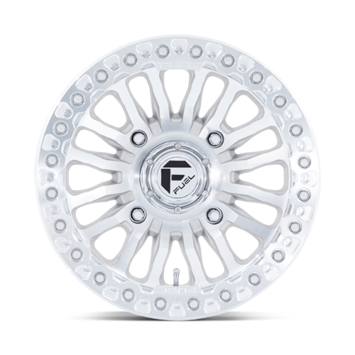 Fuel UTV FV125 RINCON UTV Beadlock Wheel - 15x7 Inches, 4x110 Bolt Pattern, Machined Finish