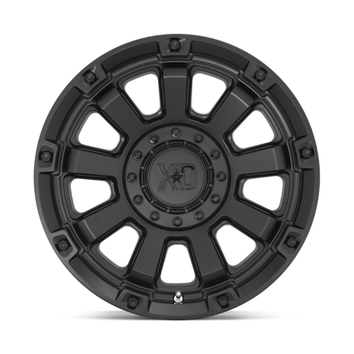 XD Gauntlet XD852 17x9 Satin Black Alloy Wheel with 6x135/139.7 Bolt Pattern