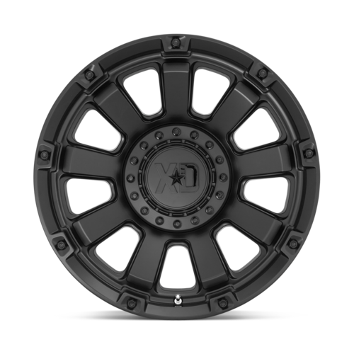 XD XD852 Gauntlet 20x10 Satin Black Wheel with -18mm Offset for 6x135/6x139.7 Bolt Pattern