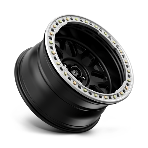 KMC KM235 Grenade Crawl Beadlock Wheel 20x10 Satin Black -48 Offset