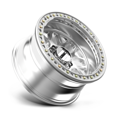 KMC KM235 Grenade Crawl Beadlock Wheel - 20x10 - 8x6.5 Bolt Pattern - Machined Finish