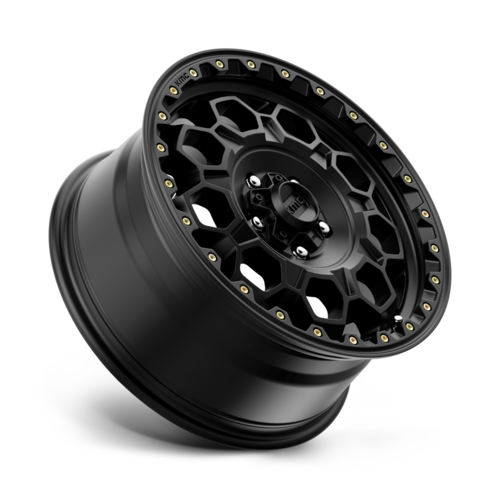 KMC KM545 TREK 17x9 Satin Black Off-Road Wheel with -12mm Offset