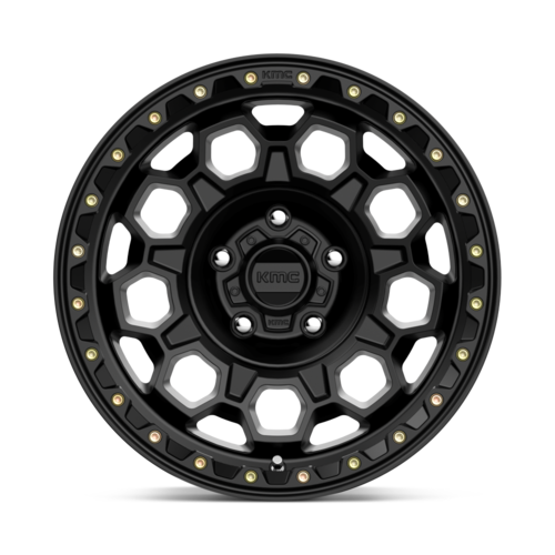 KMC KM545 Trek 17x9 Satin Black Wheel with 5x127 Bolt Pattern
