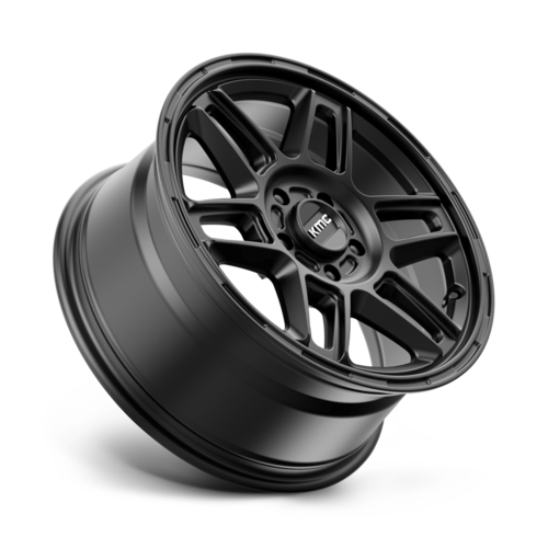 KMC KM716 Nomad 17x8 Satin Black Alloy Wheel with 5x110 Bolt Pattern and 38mm Offset
