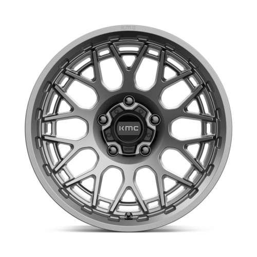 KMC KM722 TECHNIC 18x9 Inch Anthracite Alloy Wheel with 5x127 Bolt Pattern