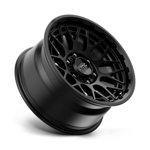 KMC KM722 Technic 17x8.5 Satin Black Off-Road Wheel with 6x139.7 Bolt Pattern