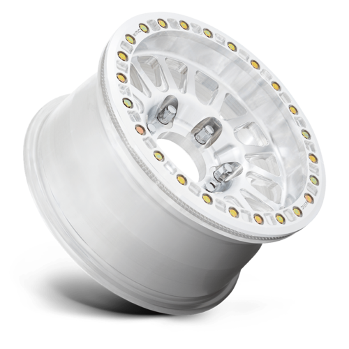 KMC Impact Forged Beadlock 17x9 Wheel with -12 Offset and Machined Finish