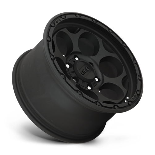 KMC KM541 Dirty Harry 17x8.5 Black Textured Wheel for 5x127 Bolt Pattern