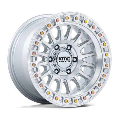 KMC IMS 20x9 Inch Alloy Wheel with 6x135 Bolt Pattern and Machined Silver Finish