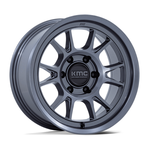KMC Range 17x8.5 Matte Anthracite Off-Road Wheel - 6x139.7 Bolt Pattern, -10 Offset