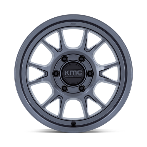 KMC Range 17x8.5 Matte Anthracite Off-Road Wheel - 6x139.7 Bolt Pattern, -10 Offset