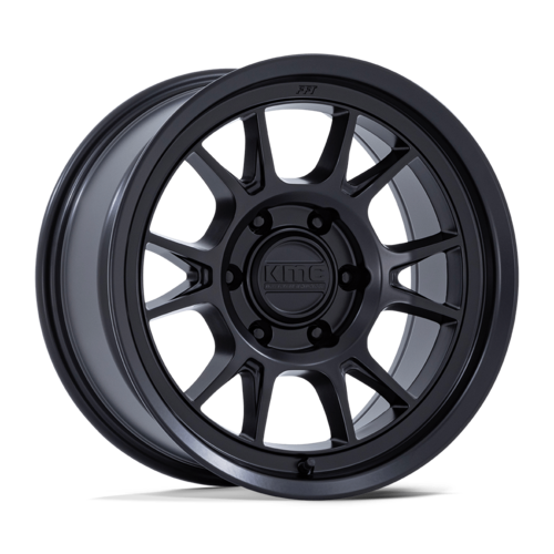KMC Range 17x8.5 Matte Black Wheel - 6x135 Bolt Pattern, +0 Offset