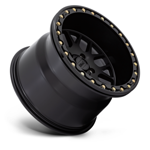 KMC Powersports KS235 Grenade UTV Beadlock Wheel 14x10 Satin Black 4x156 Bolt Pattern