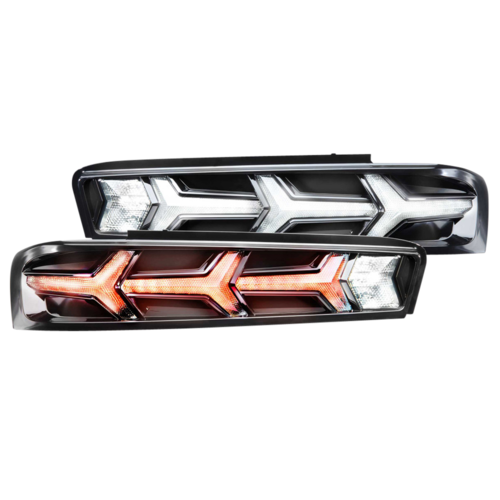 Morimoto MM XB Tails for Camaro (2016-2018) - Lambo Red