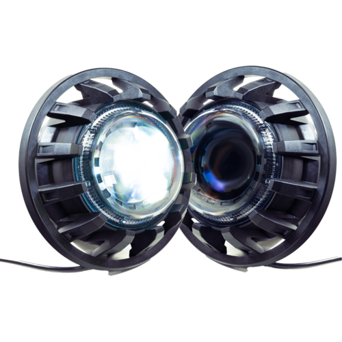 Morimoto LF515 Jeep Wrangler JK Super7 Headlights Set