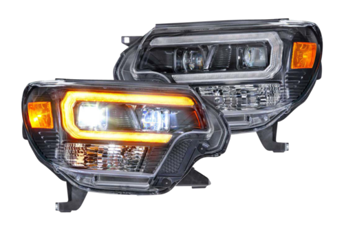 Morimoto MM XB Hybrid Headlights for Toyota Tacoma (2012-2015) Amber - Part Number LF529-A