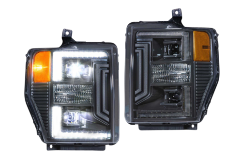 Morimoto MM XB Hybrid Headlights SuperDuty (2008-2010) - Model LF555