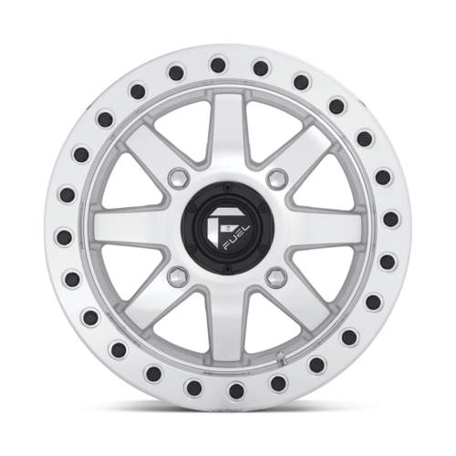 Fuel UTV D937 Maverick HD Beadlock Wheel 15x7 - Raw Machined Finish with 4x137 Bolt Pattern and +38 Offset