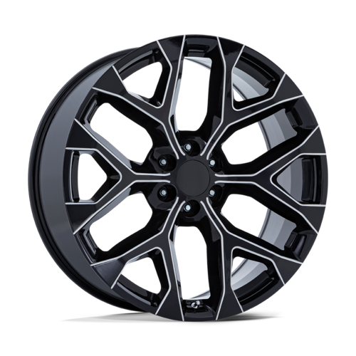 Performance Replicas PR177 22x9 Inch Gloss Black Milled Alloy Wheel