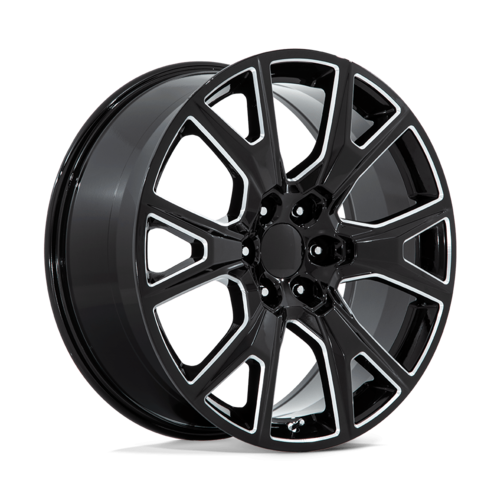Performance Replicas PR199 26x10 Inch Gloss Black Milled Wheel with 6x139.7 Bolt Pattern and +31 Offset