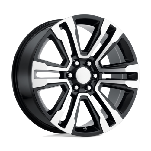 Performance Replicas PR182BM 20x9 Gloss Black Machined Wheel with 6x139.7 Bolt Pattern