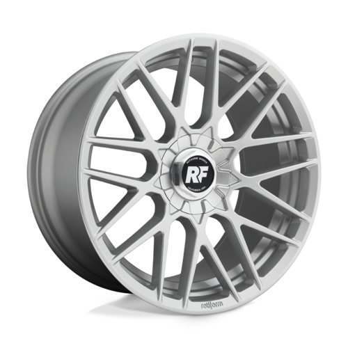 Rotiform R140 RSE 18x8.5 Silver Gloss Alloy Wheels with 5x112/5x114.3 Bolt Pattern and 45mm Offset