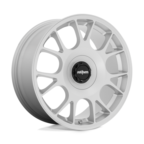 Rotiform R188 TUF-R 19x8.5 Satin Silver Alloy Wheel with 5x112/114.3 Bolt Pattern and 72.56mm Center Bore