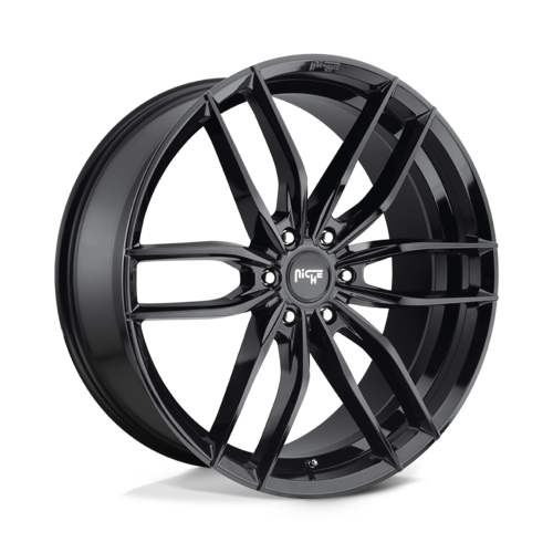 Niche 1PC VOSSO 20x9 Inch Gloss Black Alloy Wheel with 6x139.7 Bolt Pattern and 20mm Offset