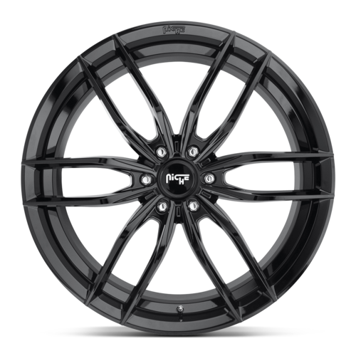 Niche 1PC VOSSO 20x9 Inch Gloss Black Alloy Wheel with 6x139.7 Bolt Pattern and 20mm Offset