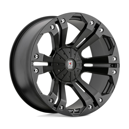 XD XD778 Monster 18x9 Matte Black Off-Road Wheel with 6x135/6x139.7 Bolt Pattern and +35mm Offset