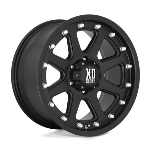 XD XD798 Addict 17x9 Matte Black Alloy Wheel with 6x114.3 Bolt Pattern and +18mm Offset