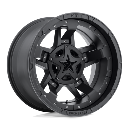 XD Rockstar III XD827 20x10 Matte Black Off-Road Wheel with 6x135/6x139.7 Bolt Pattern and -24mm Offset