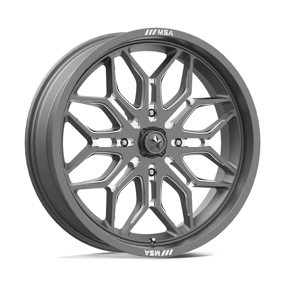 MSA Offroad Wheels M47 SNIPER Wheel | Gunmetal Milled