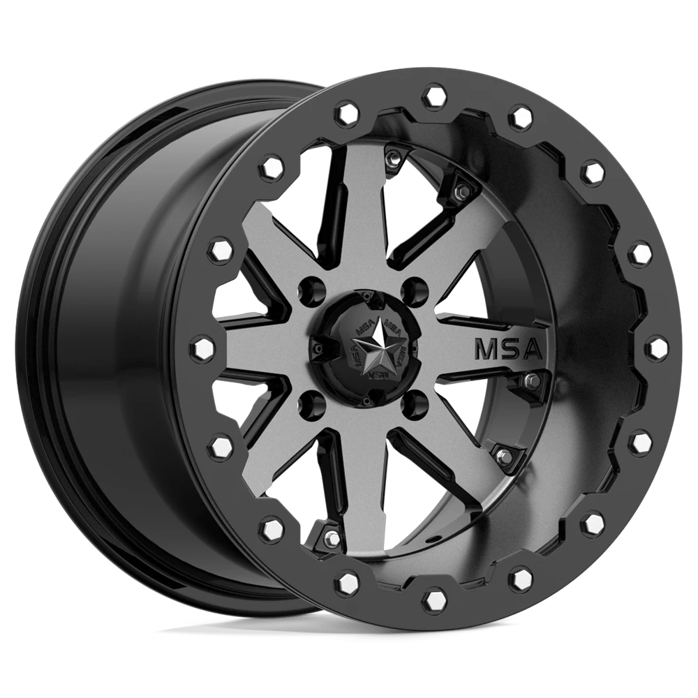 MSA Offroad Wheels M21 LOK BEADLOCK Wheel | Charcoal Tint