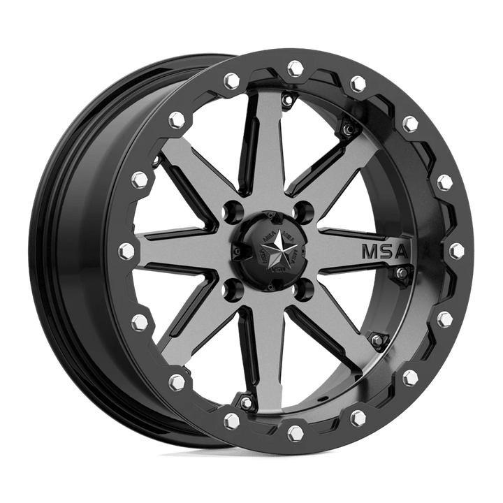 MSA Offroad Wheels M21 LOK BEADLOCK Wheel | Charcoal Tint