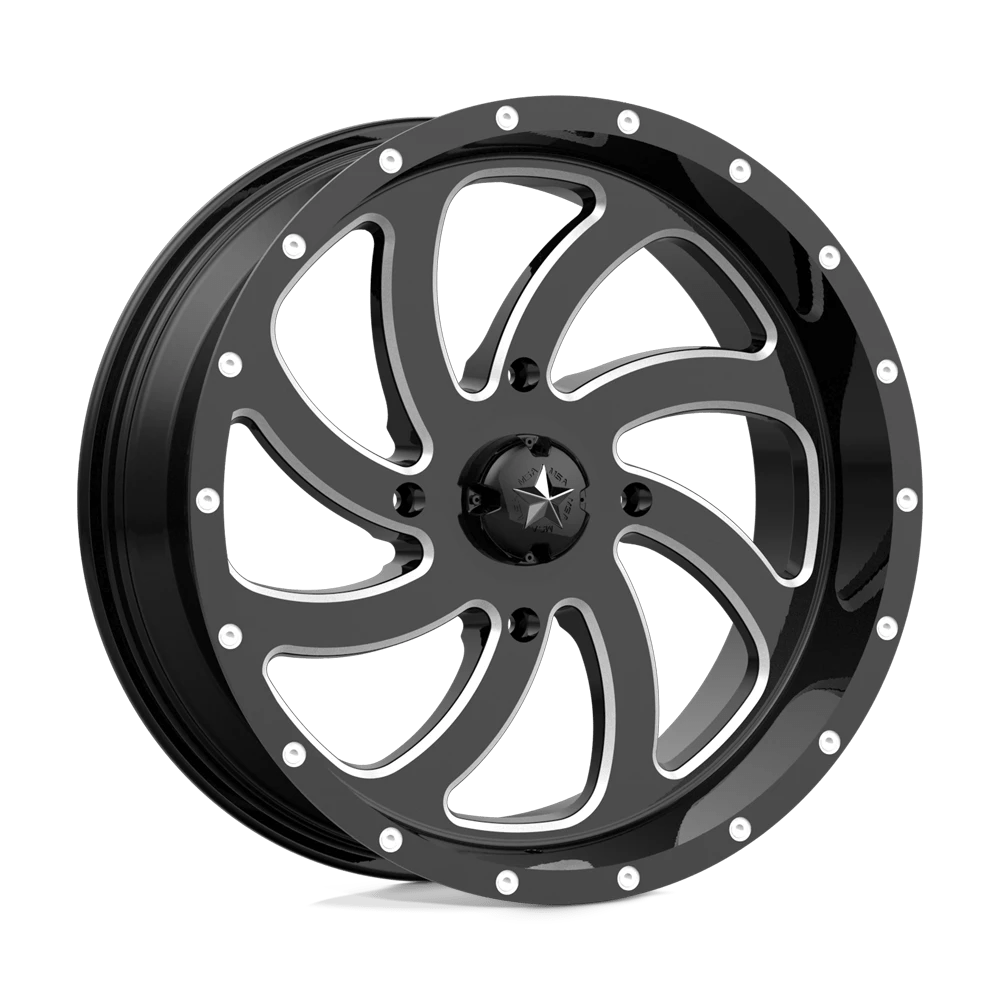 MSA Offroad Wheels M36 SWITCH Wheel | Gloss Black Milled