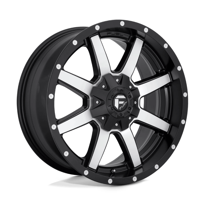 Fuel 1PC D537 MAVERICK Wheel | Matte Black Machined